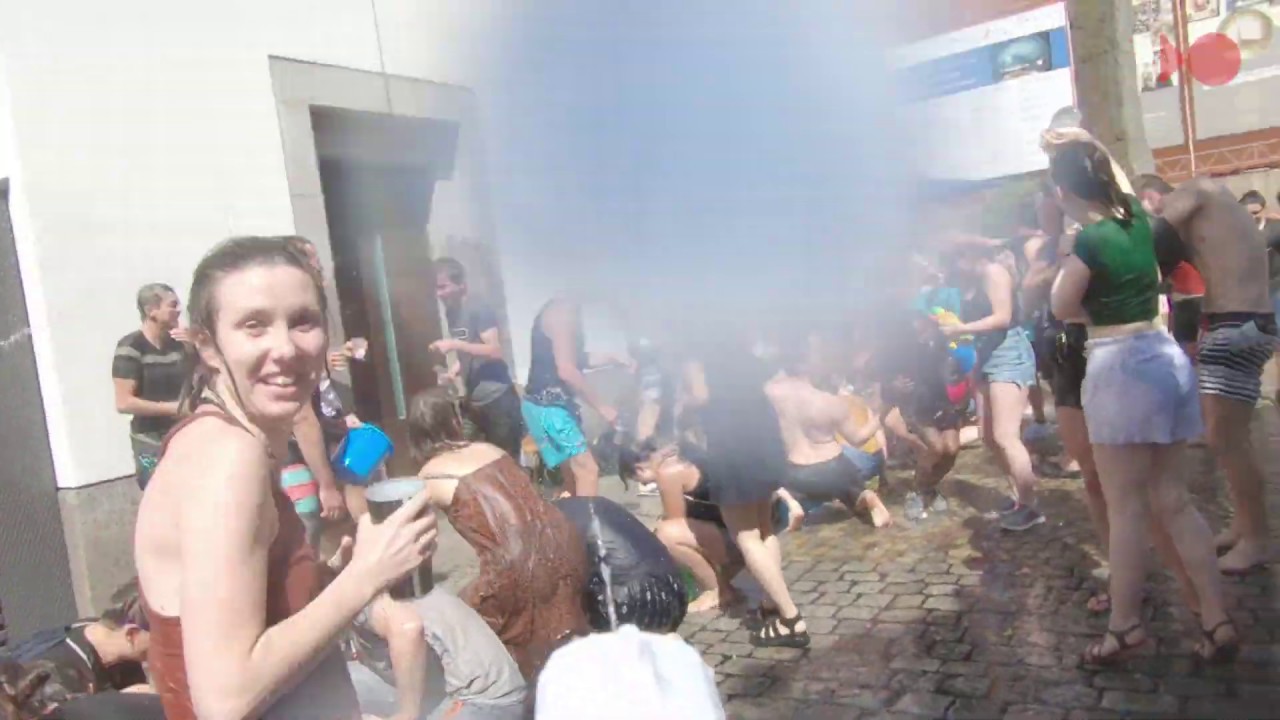 Wasserschlacht in Freiburg 2019