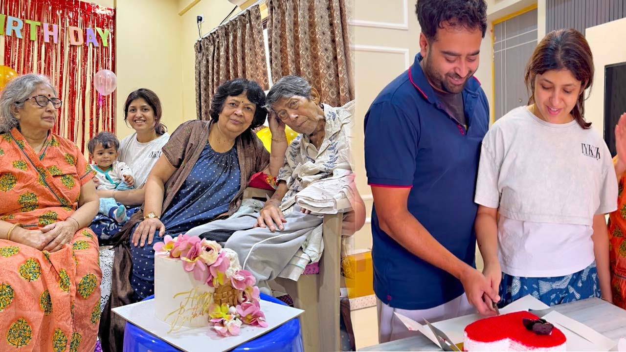 বাবা র জন্য  Special Birthday Cake 🎂| আমাদের বিবাহ বার্ষিকী ❤️