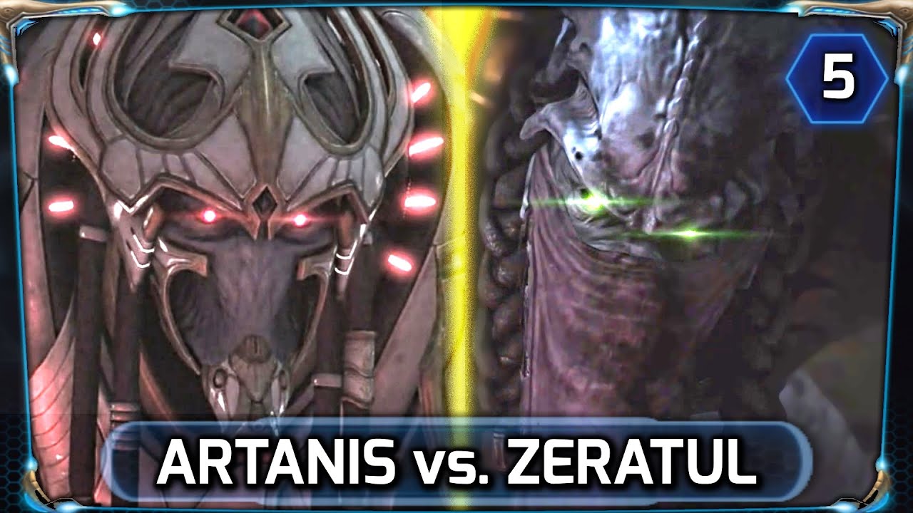 Starcraft 2 ► Legacy of the Void In-Game Cinematic [HD] - Zeratul vs. Artanis Fight (LOTV)