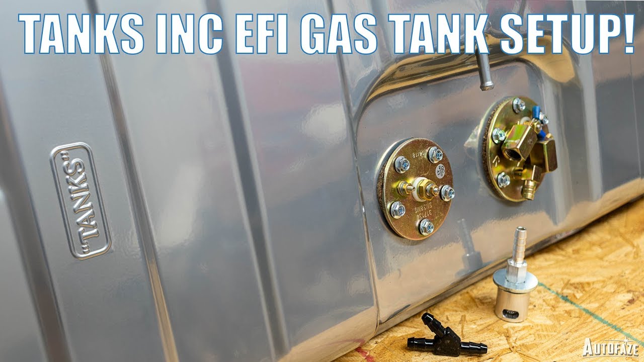 Tanks Inc efi  gas tank setup for the Nova project!