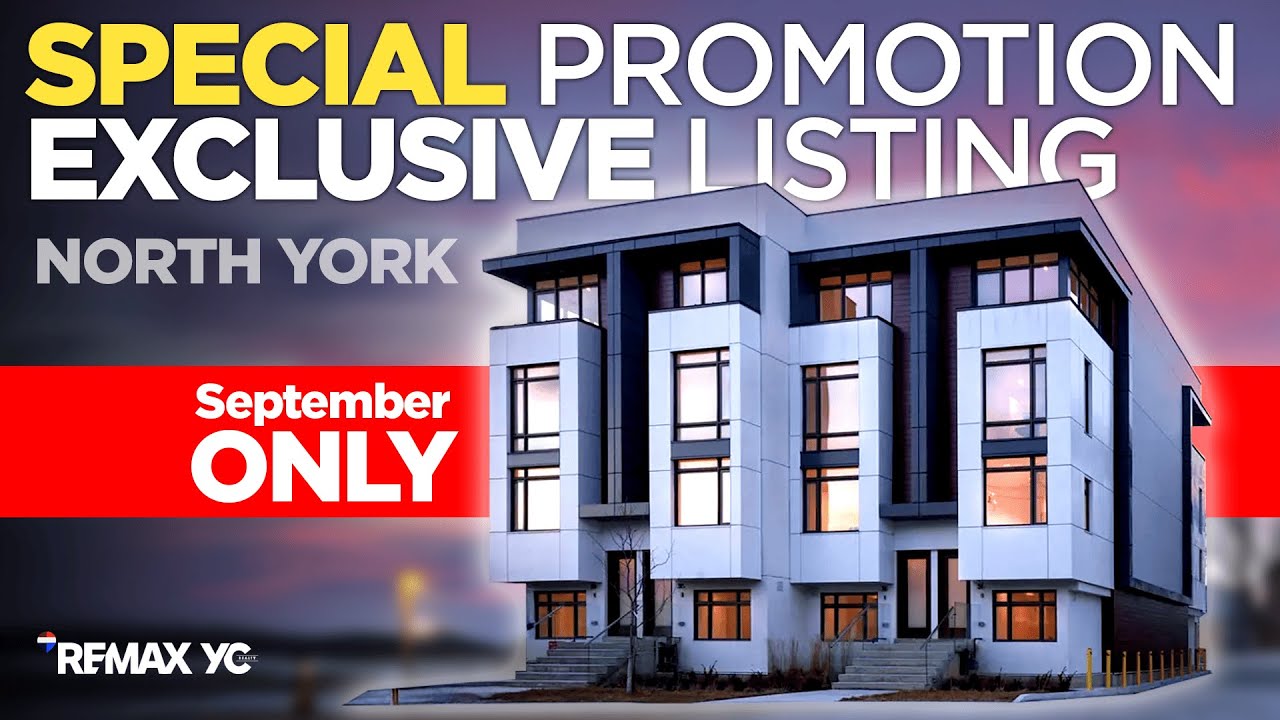 4 Bed Townhouse For Sale North York Exclusive Listing