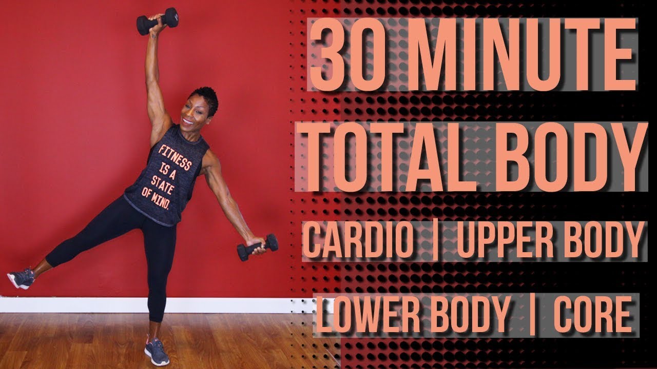 30-Minute Full Body Calorie Burner| Cardio | Upper body| Lower Body | Core |