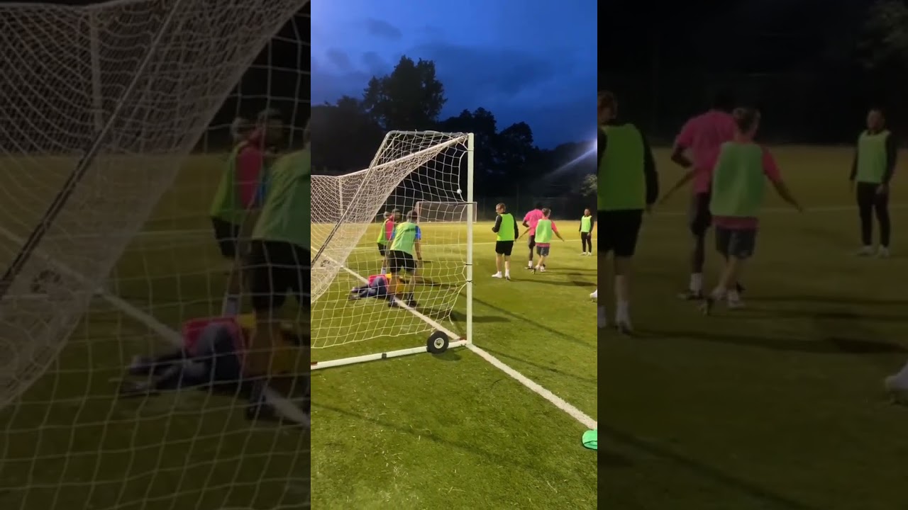 Soccer Nutshot. South Midlands League Training 2023.