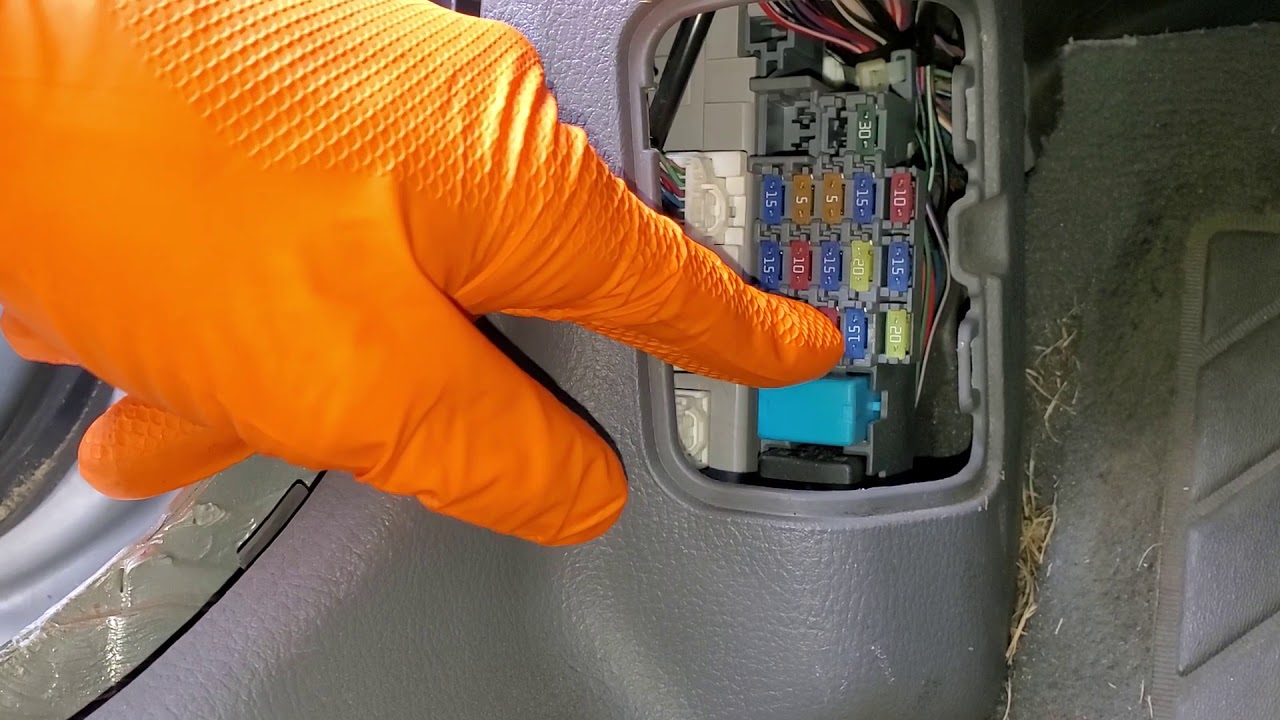 2008 Mazda 6 Power Window Fuses, Power Lock Fuses