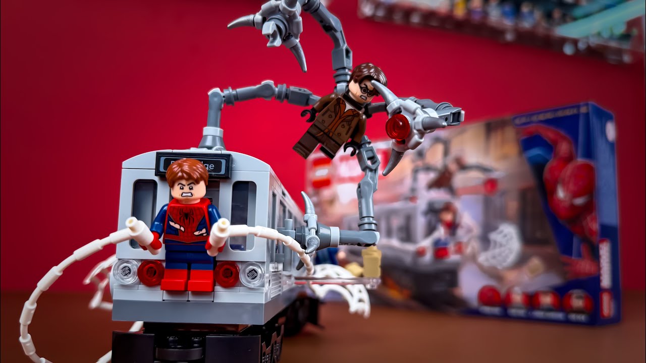 Giao lưu, lắp set LEGO Marvel đầu tiên!