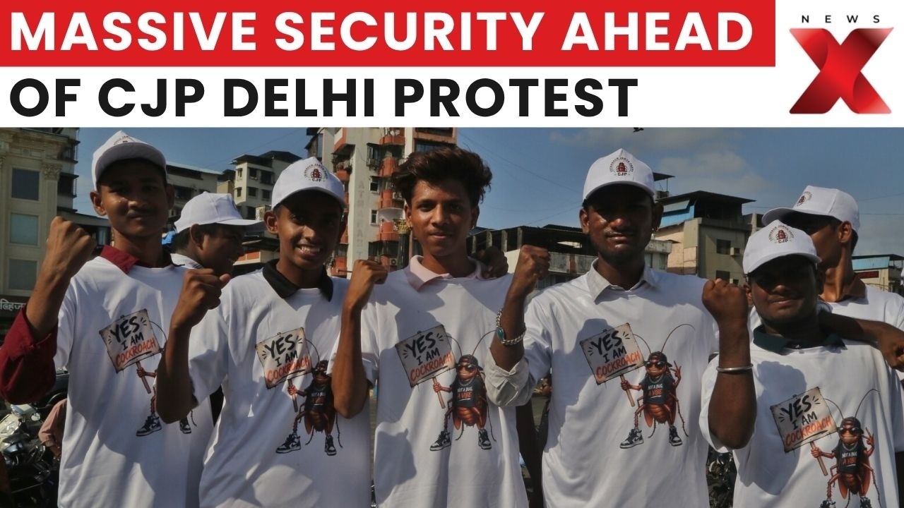 Cockroach Janta Party Protest: Massive Security at Jantar Mantar in Delhi | Latest News | NewsX