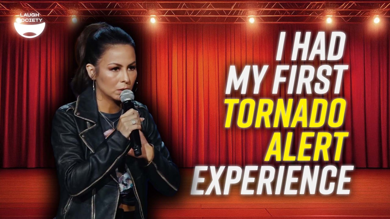 I SURVIVED MY FIRST TORNADO! | Anjelah Johnson