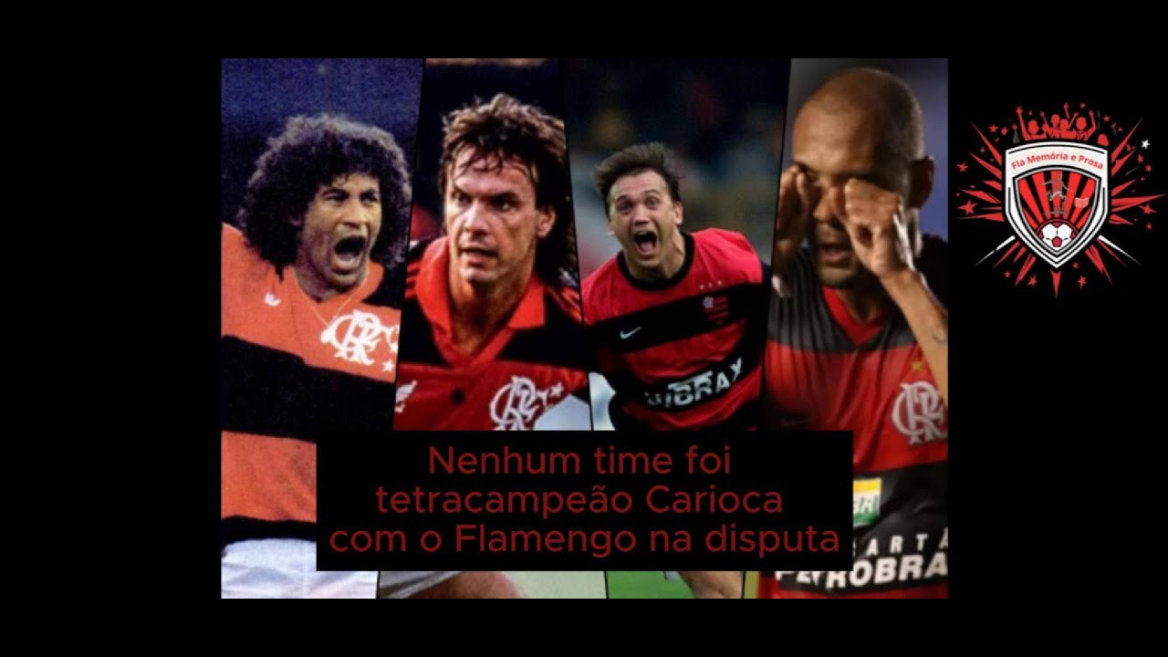 Existe Tetra Campeão Carioca de Verdade? Com o Flamengo na Reta, a História é outra…