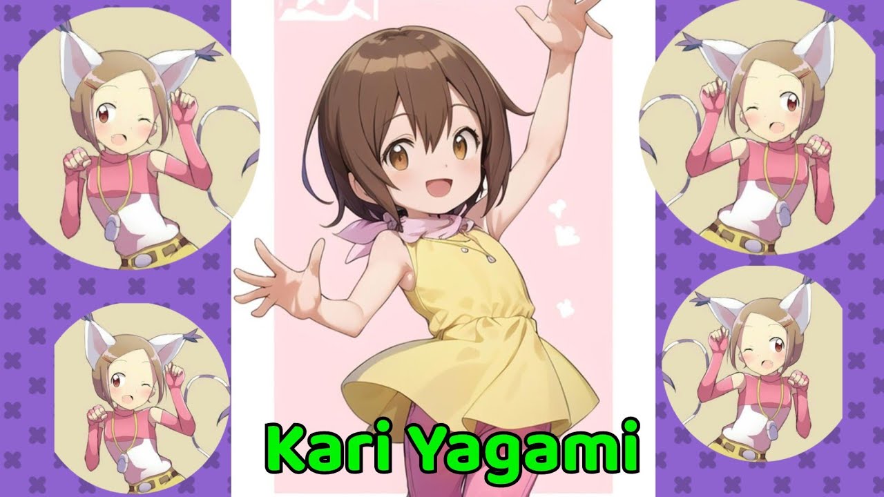 Especial de Personaje Kari Yagami Digimon 