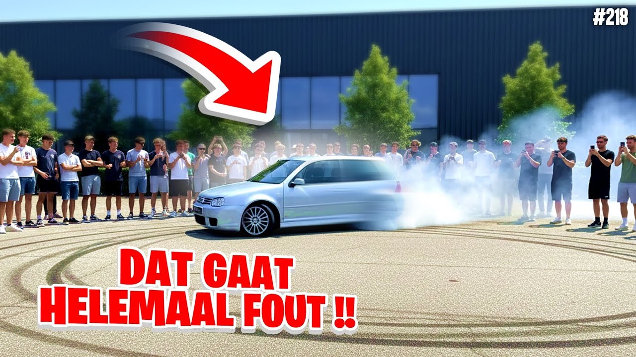 Beste DRIFT Wint De AUTO + CRASH!❌ #vlog218