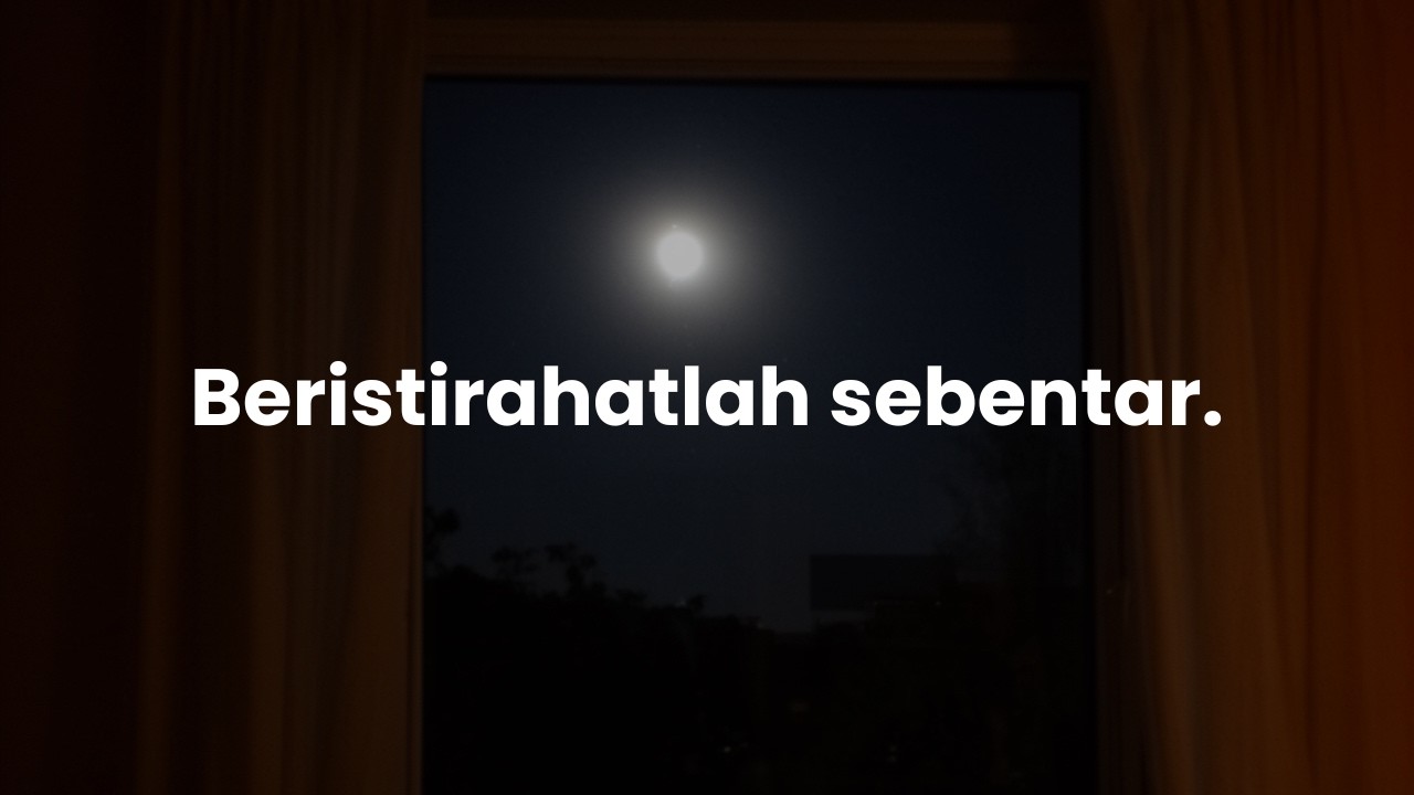 Istirahatlah Sebentar Dari Kekhawatiranmu | Puisi Untukmu #musikalisasipuisi