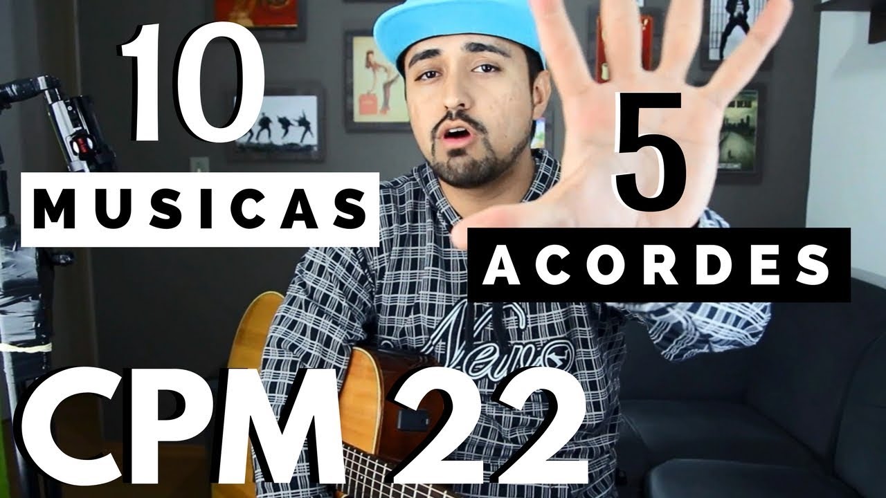 10 Músicas do CPM 22 (5 acordes) - Tiago Contieri #VEDA05