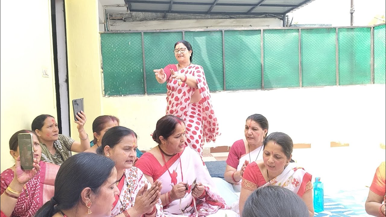 बहुत सुंदर होली ##पन्त जी ##के घर पर ##🙏💃💃❤️👌