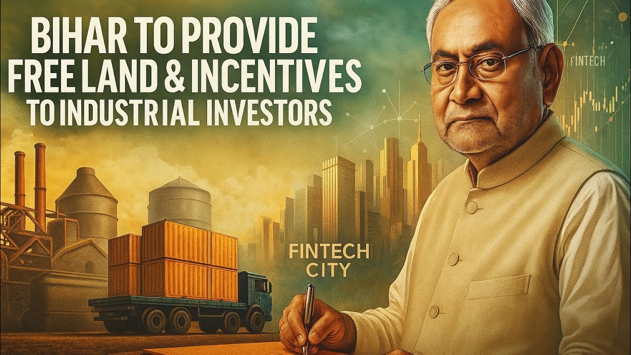 Bihar&rsquo;s ₹1200 Cr Industrial Revolution Unveiled: Free Land, Jobs & FinTech City! 🚀💼 @Mightypodcast 