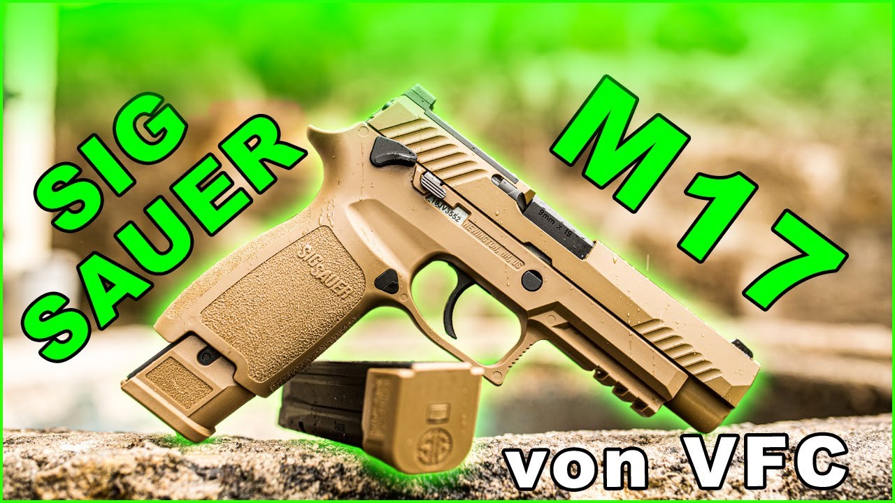 VFC SIG Sauer M17 - GBB Nachbau der neuen US Army Dienstwaffe im Review
