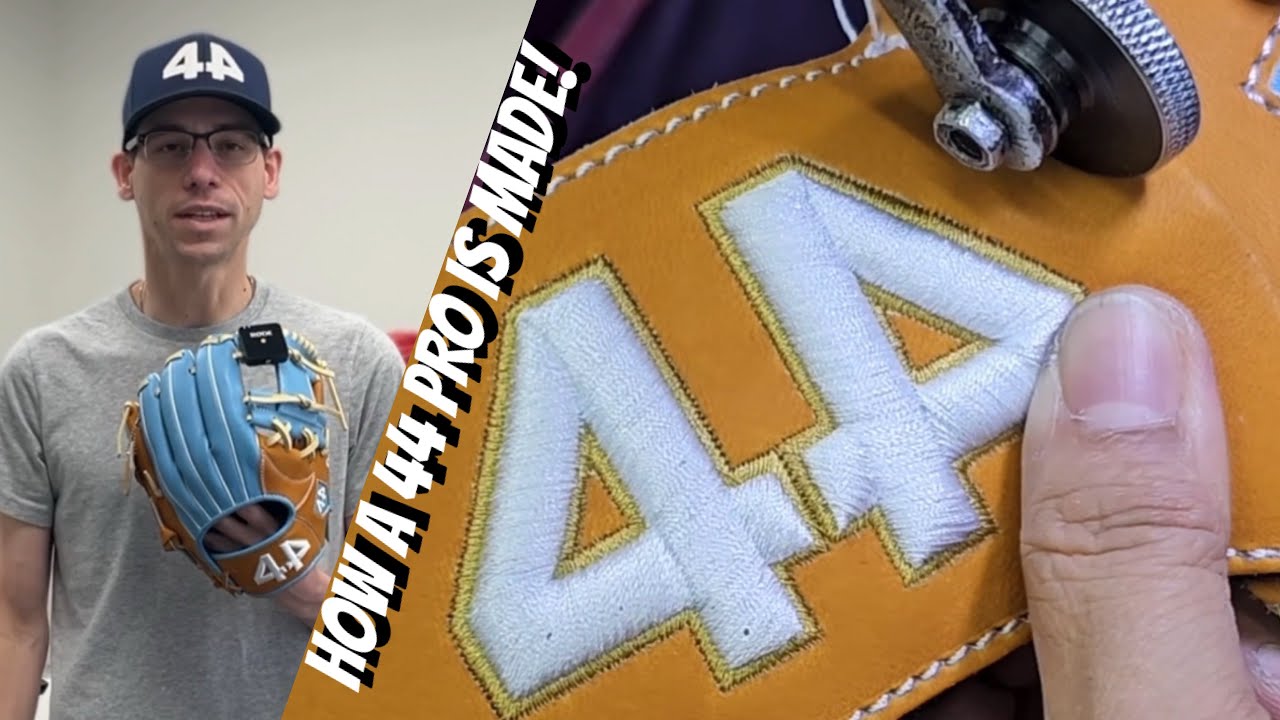How a 44 Pro Baseball Glove is made