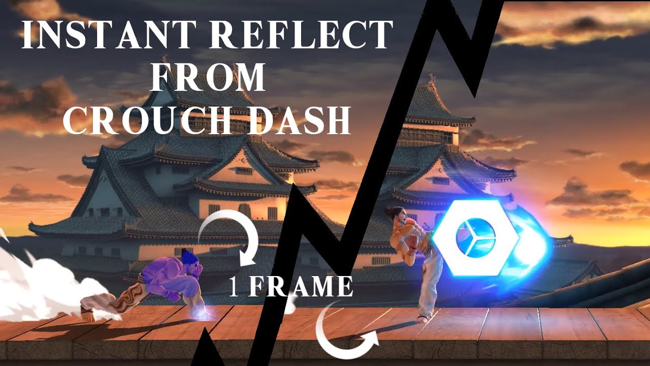 Kazuya How to Instantly Reflect from Crouch Dash