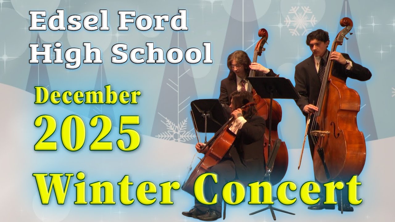 Edsel Ford High School 2025 Winter Concert