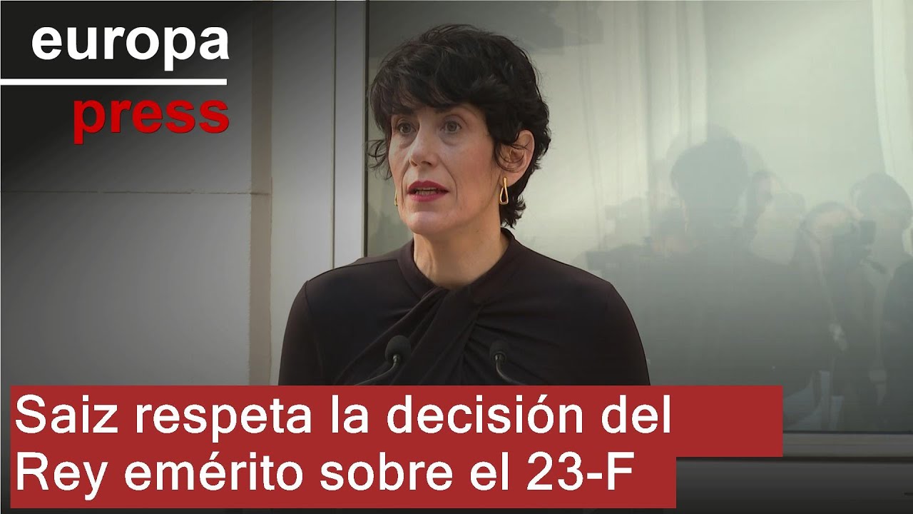 Saiz respeta la decisión que tome el Rey emérito tras la desclasificación de papeles del 23-F