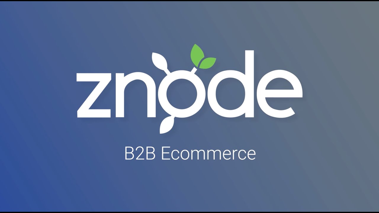 Achieve Flexible, Centralized B2B Ecommerce on Znode