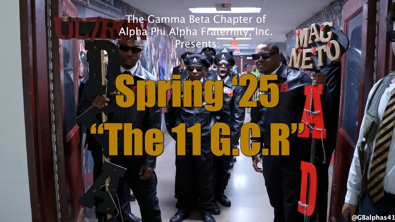 The Gamma Beta Chapter of Alpha Phi Alpha Fraternity, Inc. Presents: Spring '25 