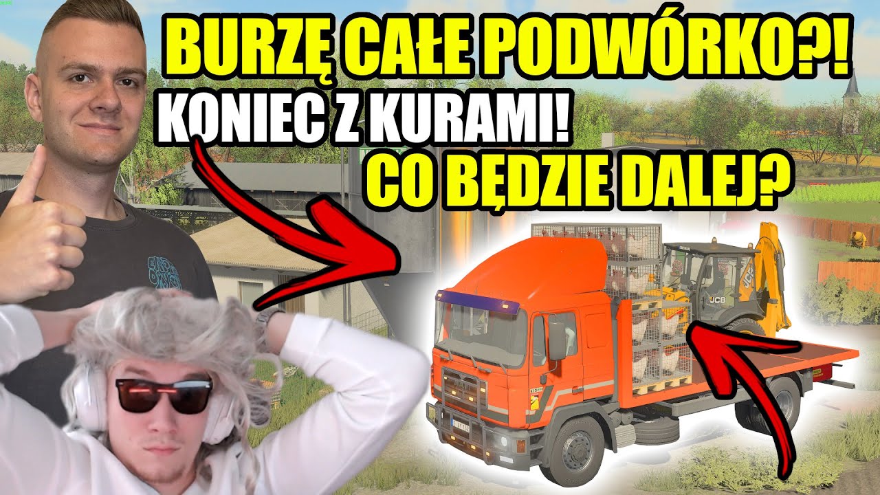 BURZĘ CAŁE MOJE GOSPODARSTWO😤CO BĘDZIE DALEJ? KONIEC KUR! | MPG |