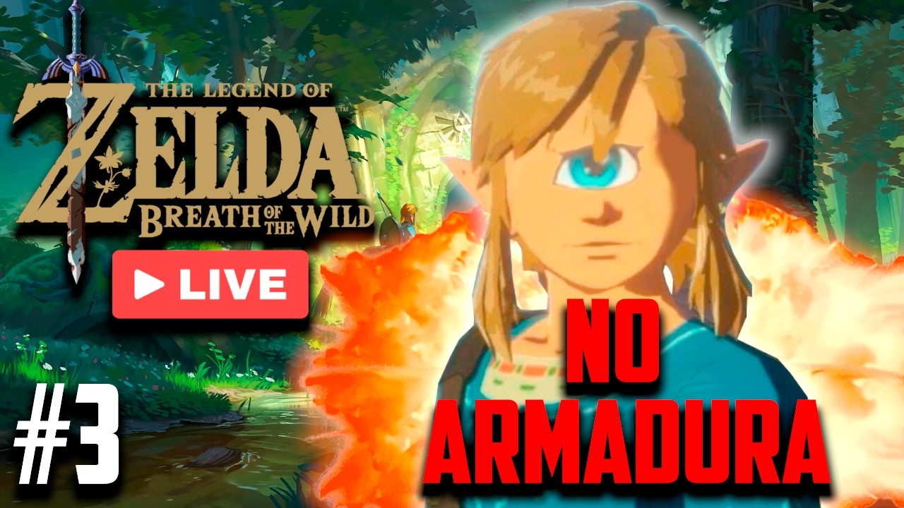 PRIMERA BESTIA DIVINA ZELDA BREATH OF THE WILD SIN ARMADURA