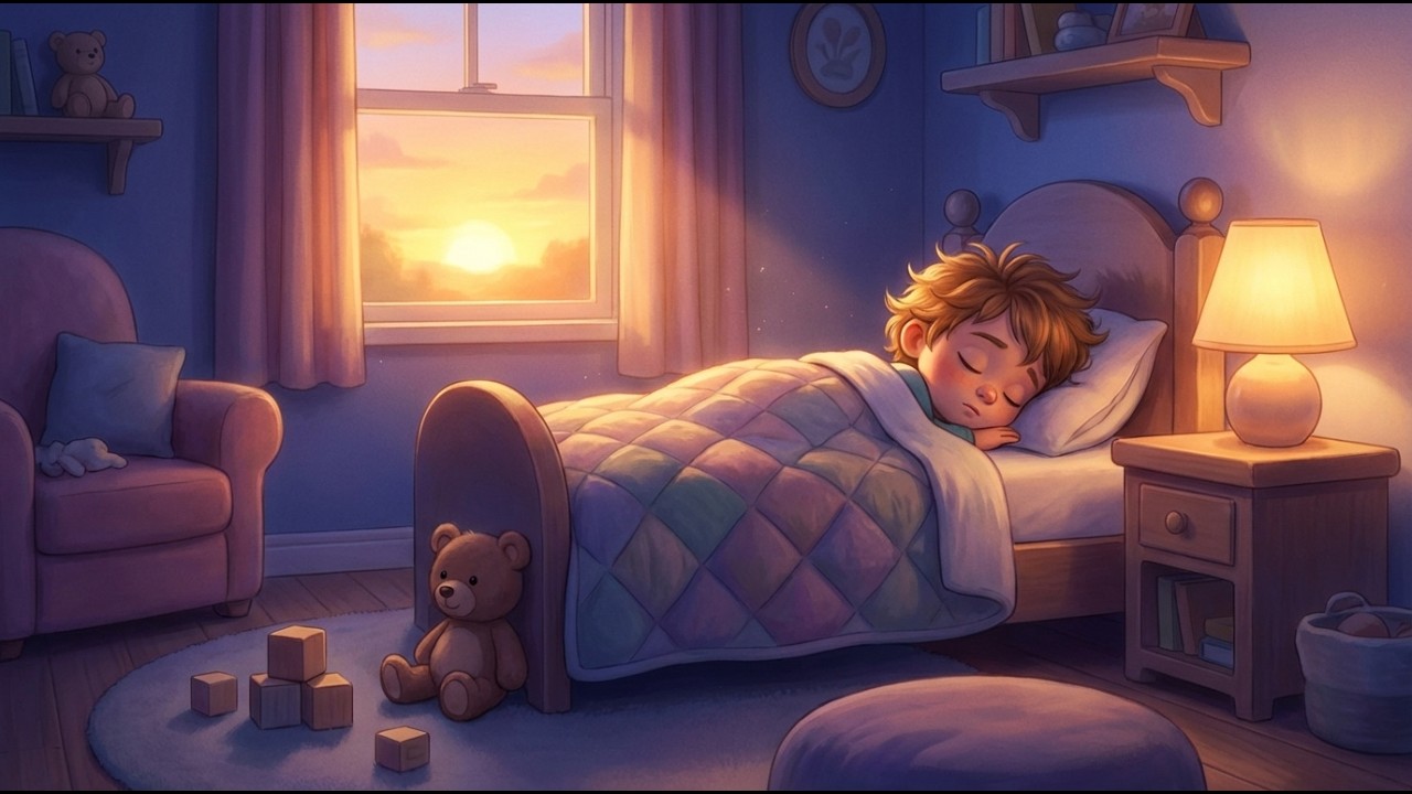 🌙✨ The Day Is Already Done – Calming Bedtime Lullaby for Babies & Toddlers