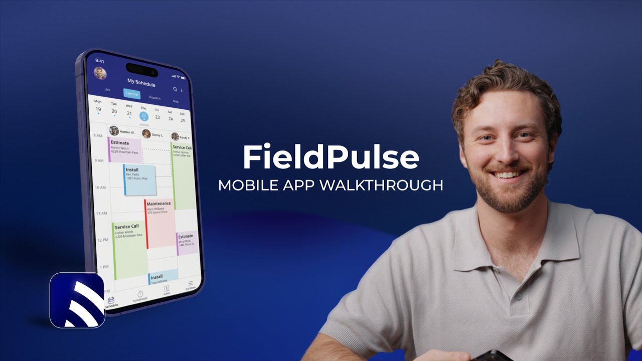 Field Service Mobile App | FieldPulse App Demo