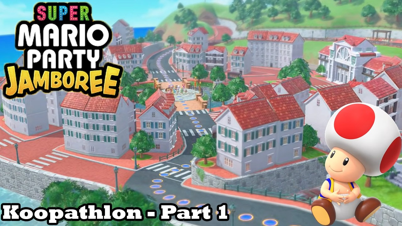 Slim Plays Super Mario Party Jamboree - Koopathlon - Part 1/2