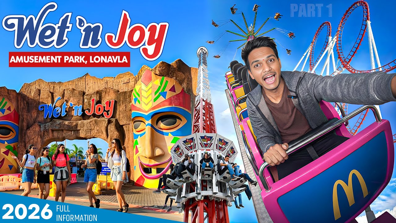 🎢 Wet N Joy Lonavala 2026 | India’s Best Amusment Park 😱 First Time Experience #wetnjoylonavala