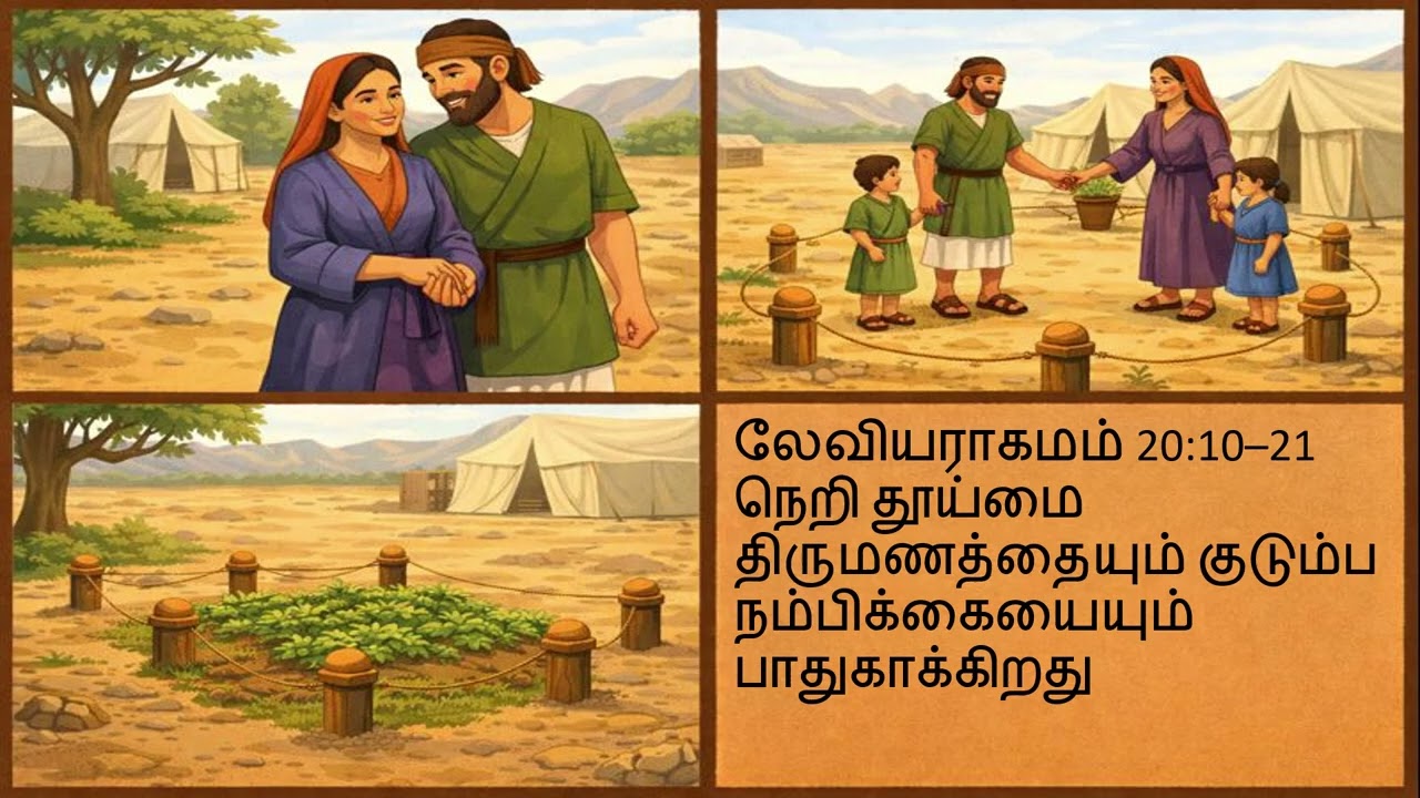 லேவியராகமம் 19–21 | பரிசுத்தமாக இருங்கள், அயலானை நேசிக்க, ஆசாரியர் தரநிலைகள் | Come Study With Me
