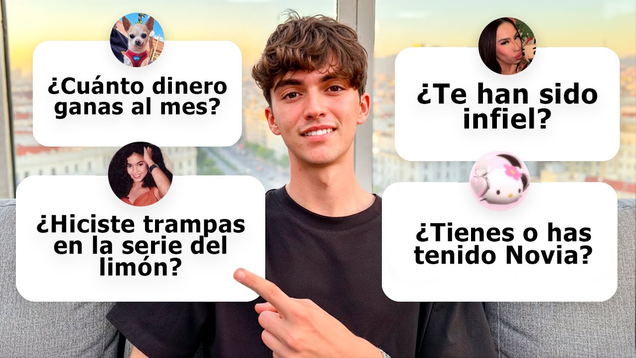 Contesto a todas vuestras preguntas.