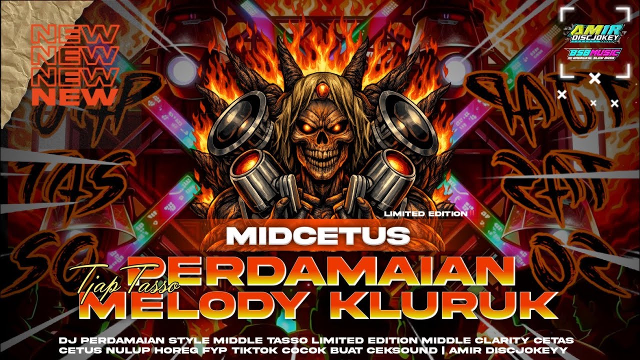 DJ TJAP TASSO PERDAMAIAN MID CETUS STYLE LIMITED YANG KALIAN CARI CARI 2K26 | AMIR DISCJOKEY