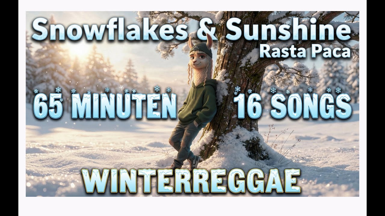 Rasta Paca 16 Winter Reggae Songs ( Snowflakes und Sunshine)  Klangreise durch Schnee und W&auml;rme
