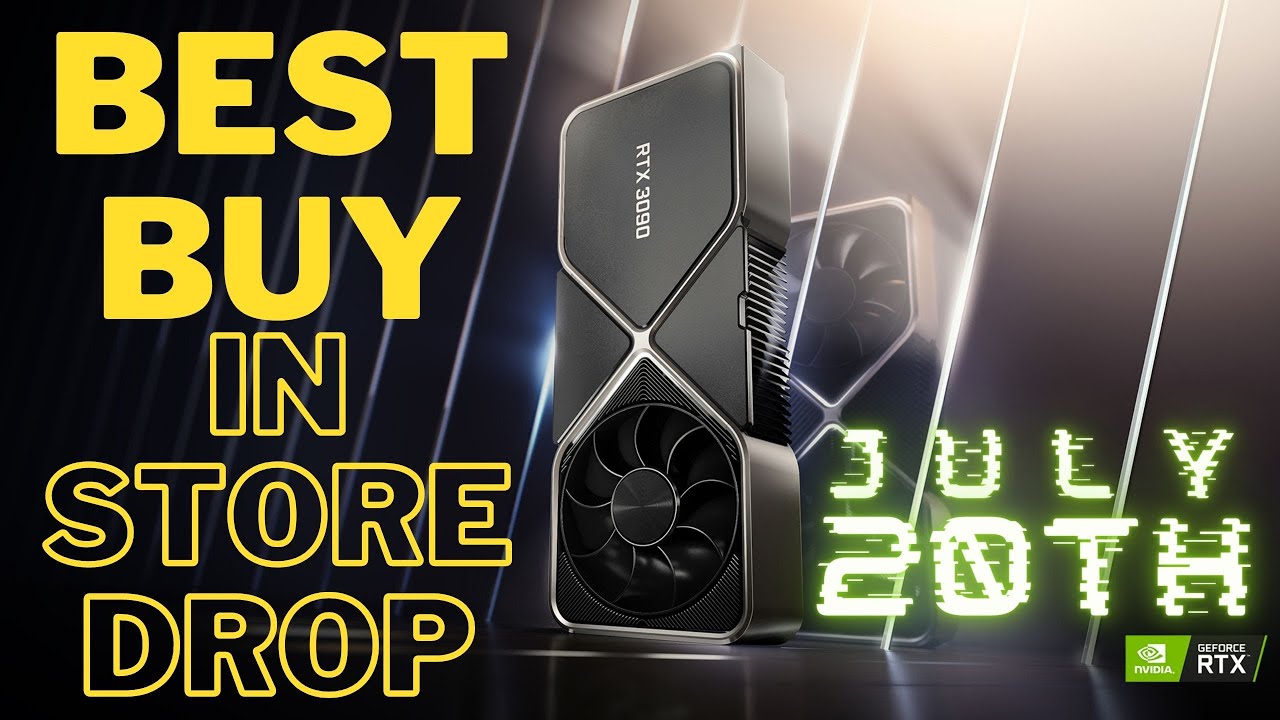 Best Buy In Store Founders Edition GPU Drop RTX 3000 Series 3060ti 3070 3070ti 3080 3080ti 3090