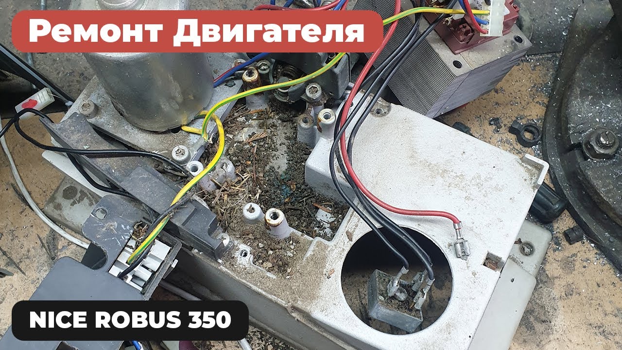 🧐 ДИАГНОСТИКА И РЕМОНТ ДВИГАТЕЛЯ NICE ROBUS 350 которому 13 лет, с очень редкой поломкой.матические