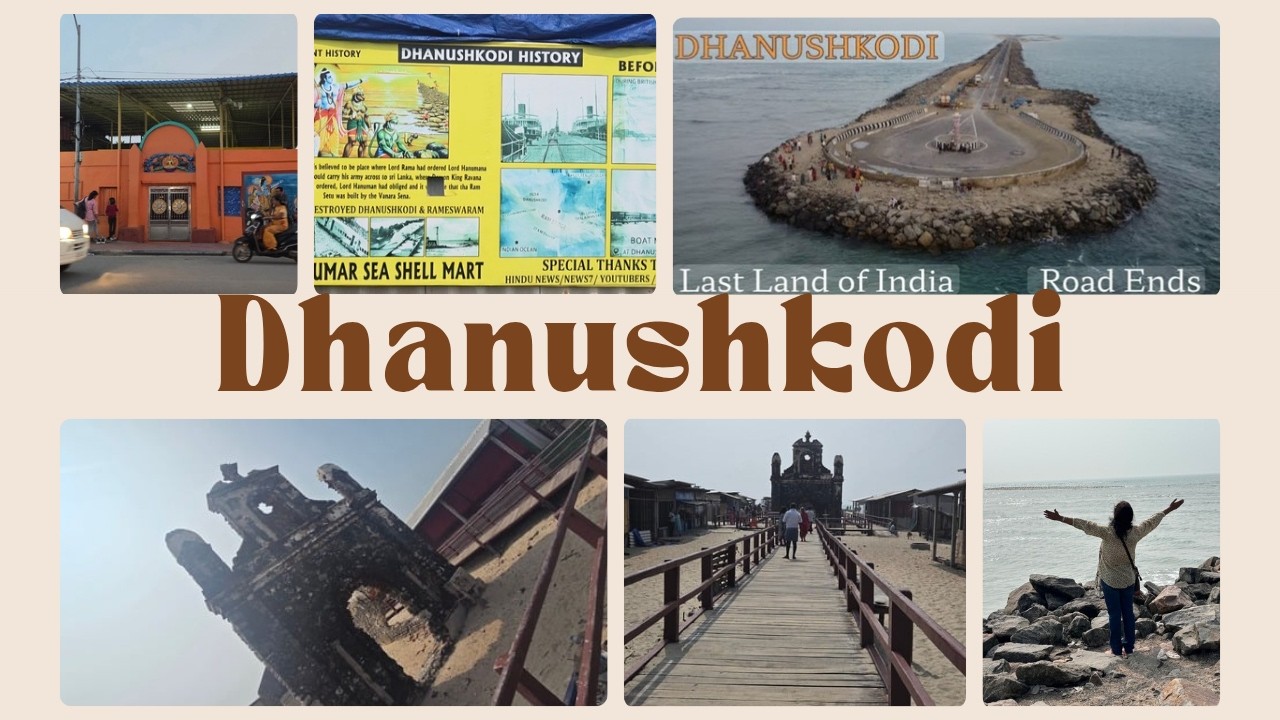 Dhanushkodi | Rameswaram | old dhanushkodi |vibhisanatheertham| Rameswaram |  Indian ocean |LastLand