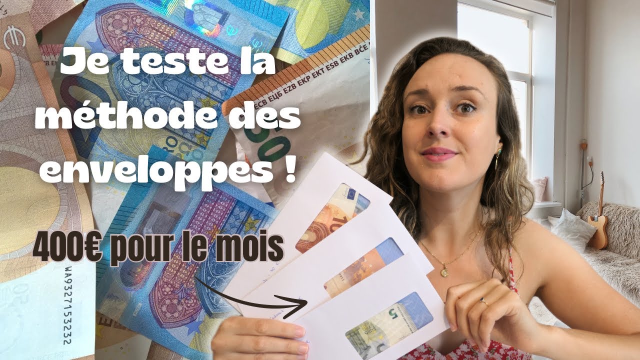 Gérer son budget avec la méthode des enveloppes: 400€ pour toutes nos dépenses variables du mois
