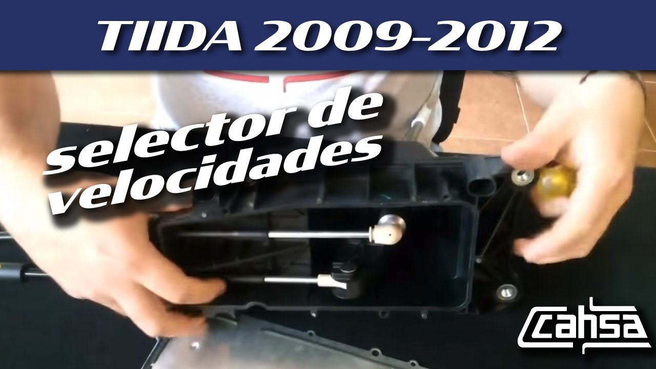 Reemplazar selector de velocidades NISSAN TIIDA 1.6L 2009-2012
