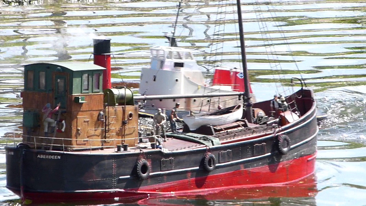 Wicksteed 2017 - Tugboat & Clyde puffer