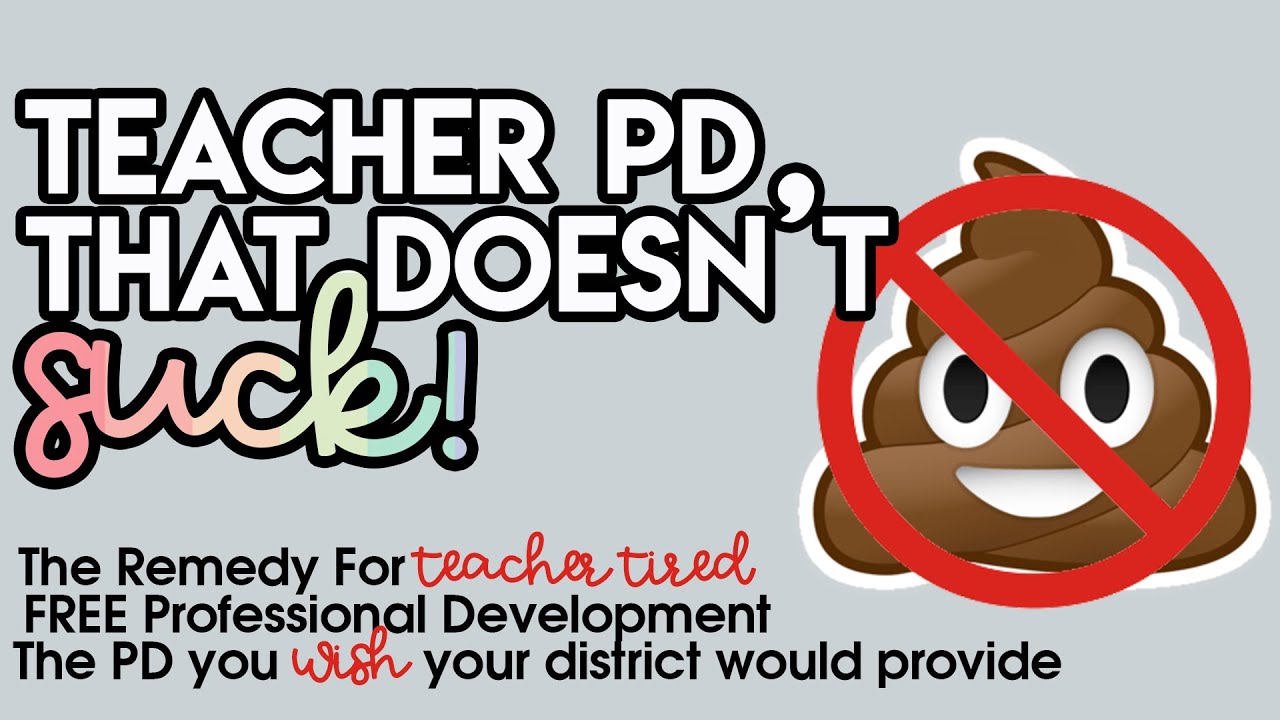 FREE Professional Development for Teachers - PD That Doesn't suck feat Jen Jones from Hello Literacy