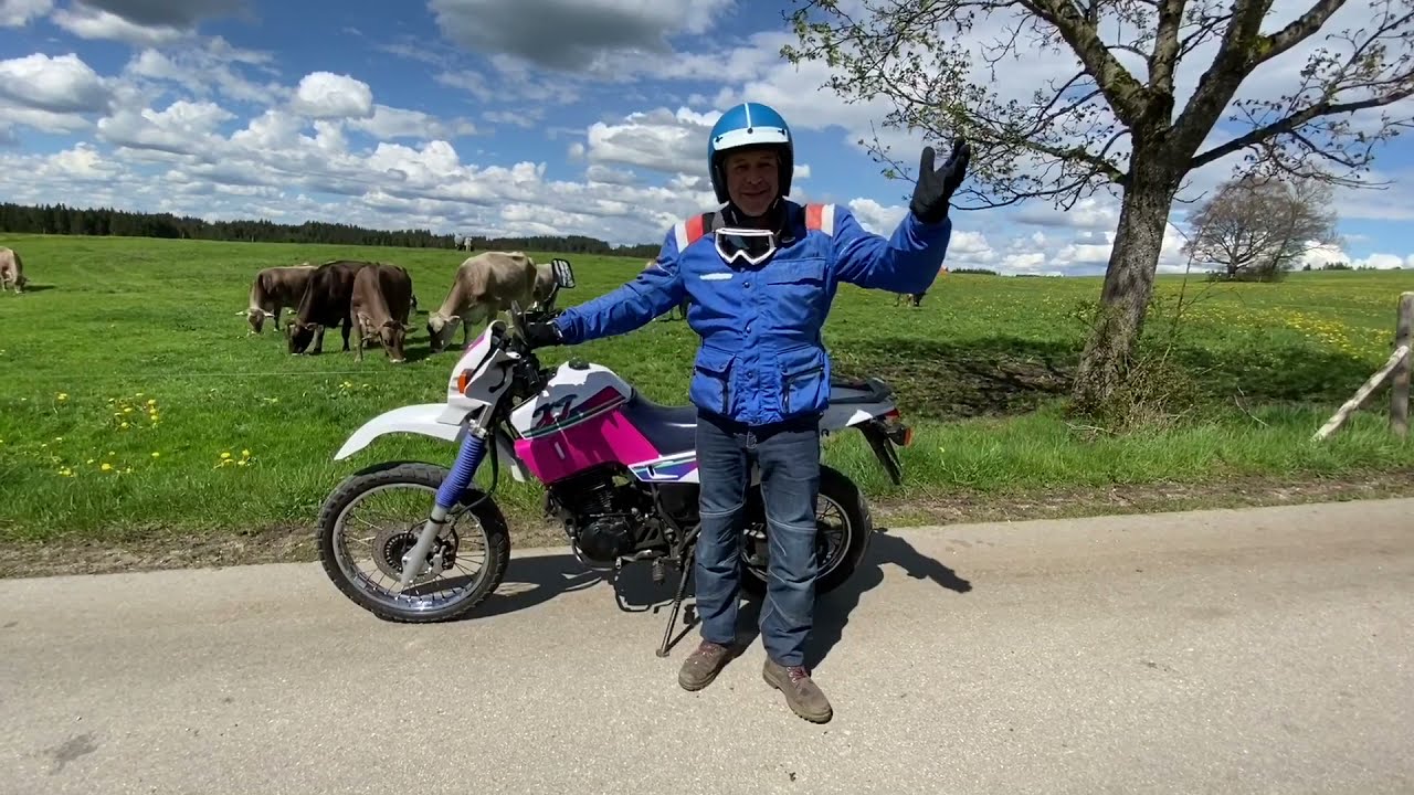 Yamaha XT 600 - mit dem Millionseller unterwegs auf kurvigen Straßen im Allgäu!