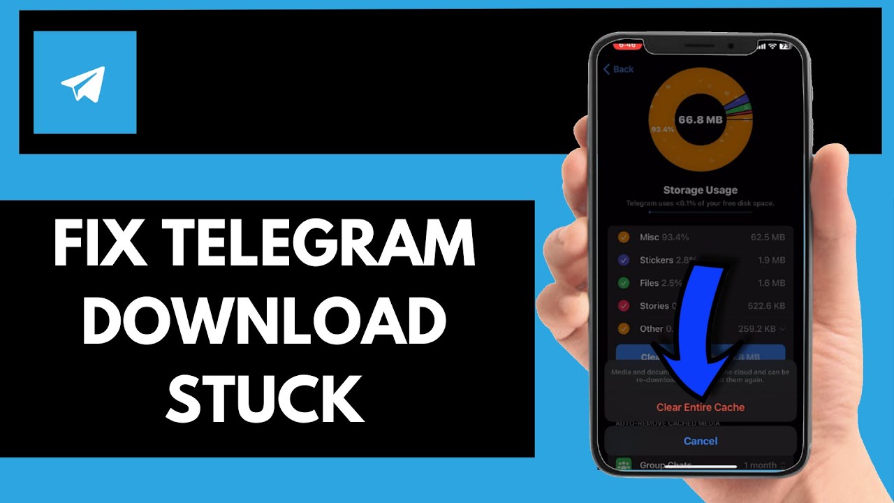 How To Fix Telegram Download Stuck