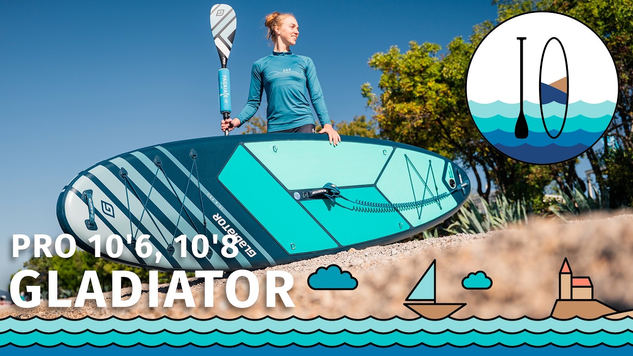 [WIOSLUJCIE.PL] Poznaj deski SUP GLADIATOR PRO 10'6 i 10'8 2026
