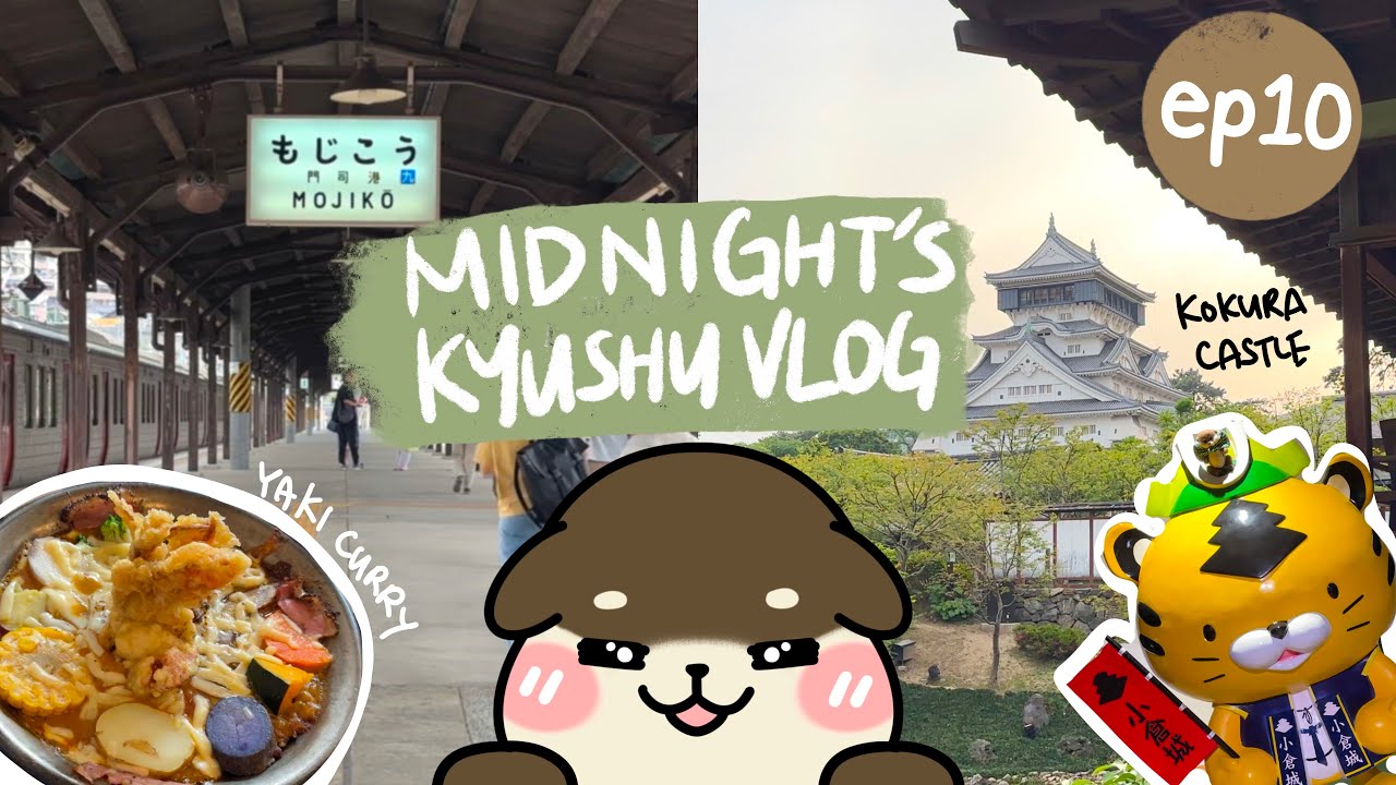 Kitakyushu, Charming Retro Port Town MOJIKO, Most Interactive Castle :JAPAN 2024 VLOG EP 10