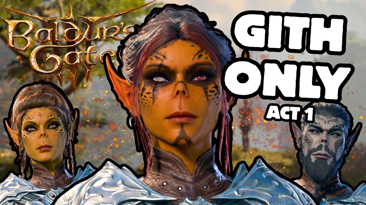 Baldur's Gate 3: The Githyanki Experience (ACT 1)