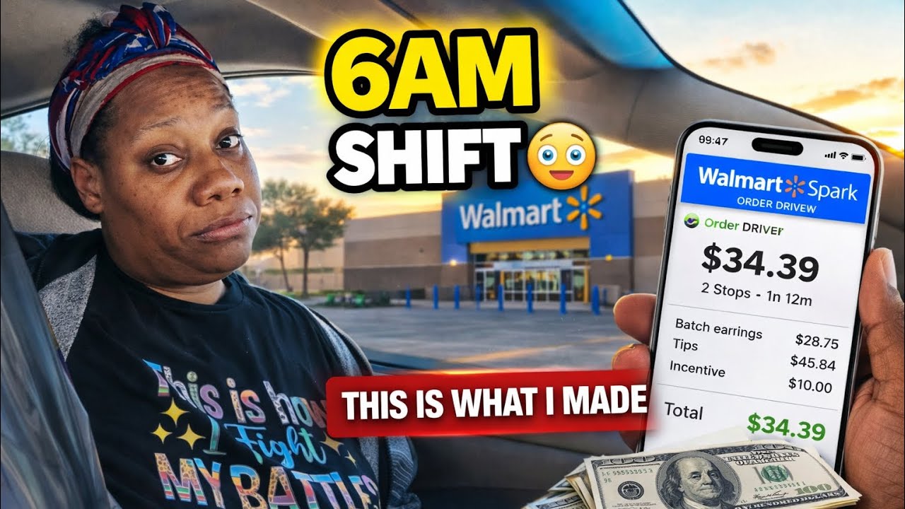 I Started Walmart Spark at 6AM&hellip; Here&rsquo;s How Much I Made