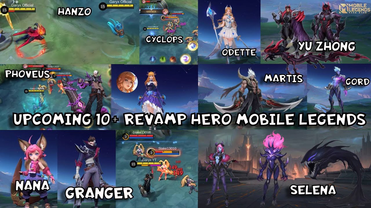 MLBB REVAMP HERO 2024 MOBILE LEGENDS REVAMP || REVAMP HERO MLBB || MOBILE LEGENDS REVAMP HERO #mlbb