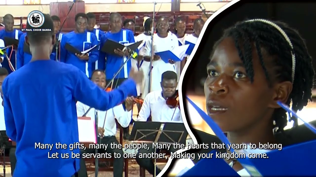 Christ Be Our Light | St Paul Choir Banda | Music by: Bernadette Farrel, Arrg: John Barnard